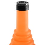 Narghilea din sticla profesionala marca Kaya Neon SPN 630 Orange 73 CM 